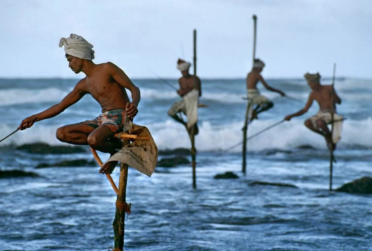 Stilt fisherman